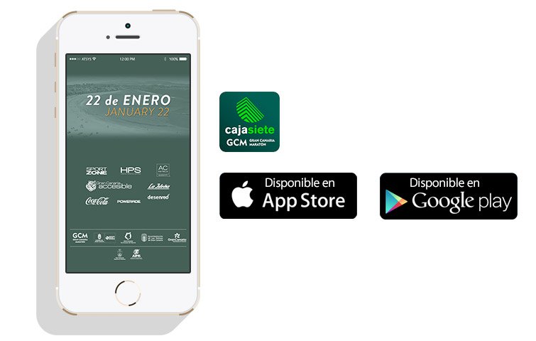 Diseño App Gran Canaria Maratón 2017