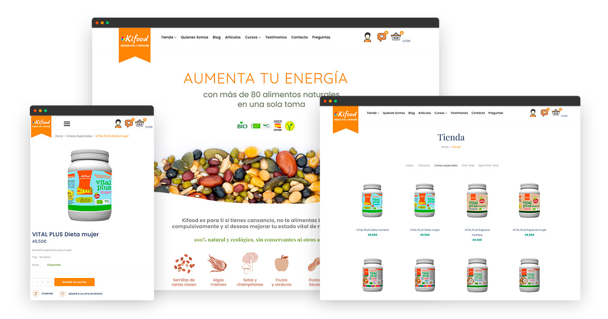 Rediseño de tienda online con wordpress