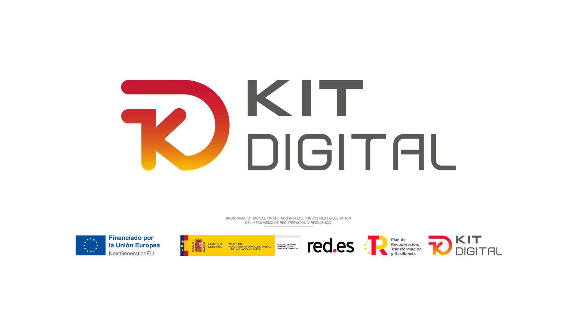 Kit Digital para la digitalización de pymes y autónomos