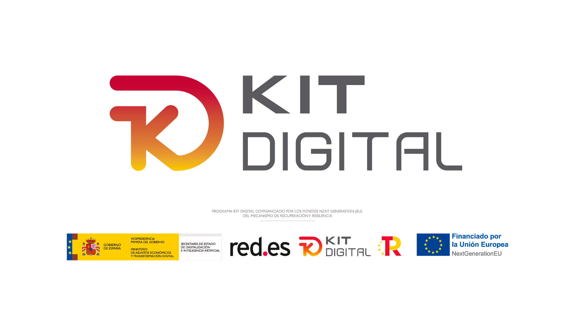 Kit Digital para la digitalización de pymes y autónomos