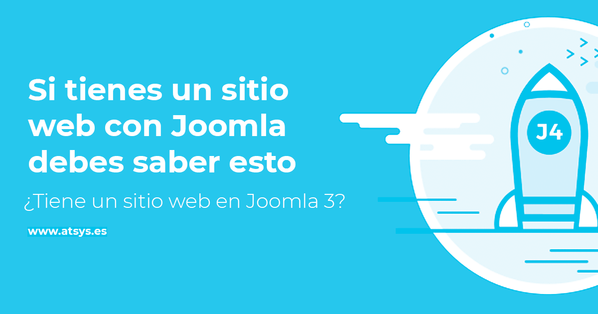 Si tienes una página web con Joomla debes saber esto