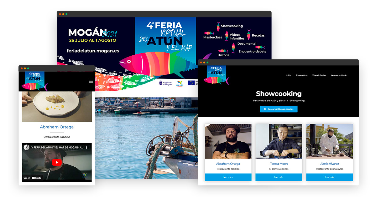 Diseño Portal web Feria Online