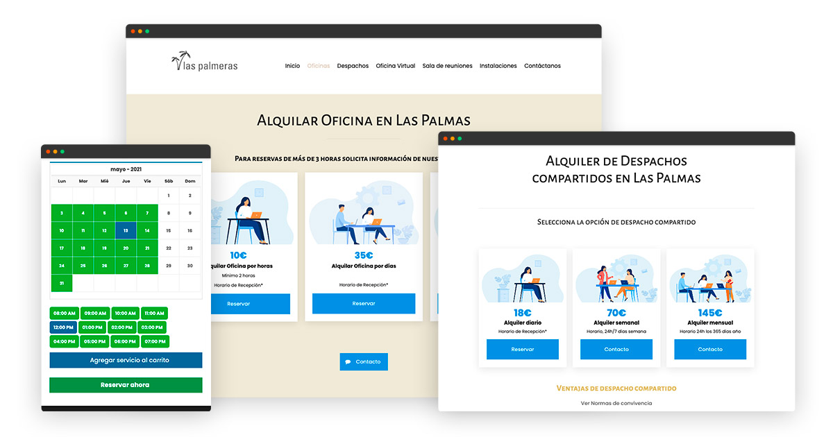 Desarrollo de Motor de Reservas Online para Wordpress