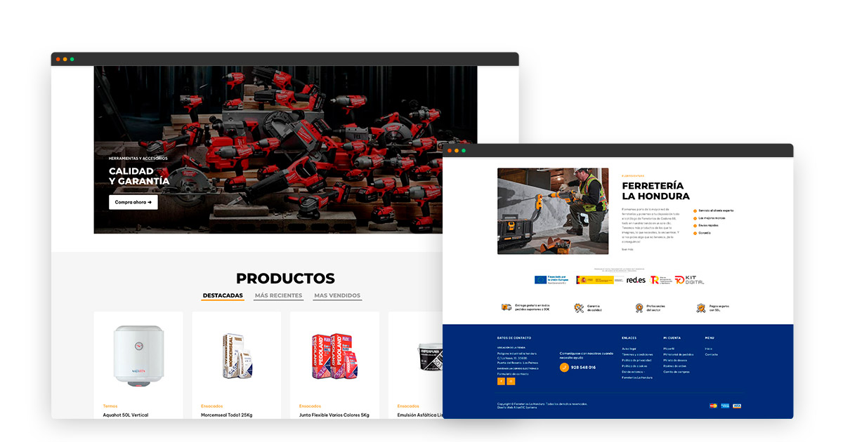Tienda online con prestashop en Fuerteventura