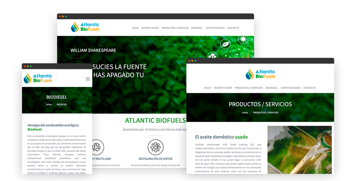 Diseño de página web