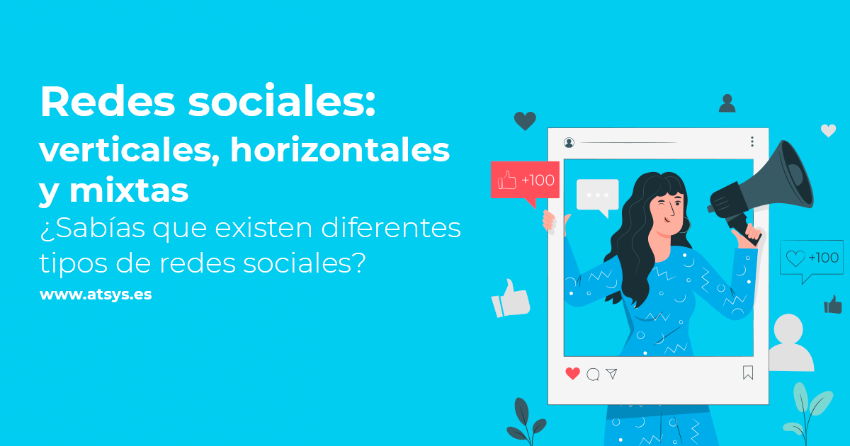 ¿Sabías que existen diferentes tipos de redes sociales?