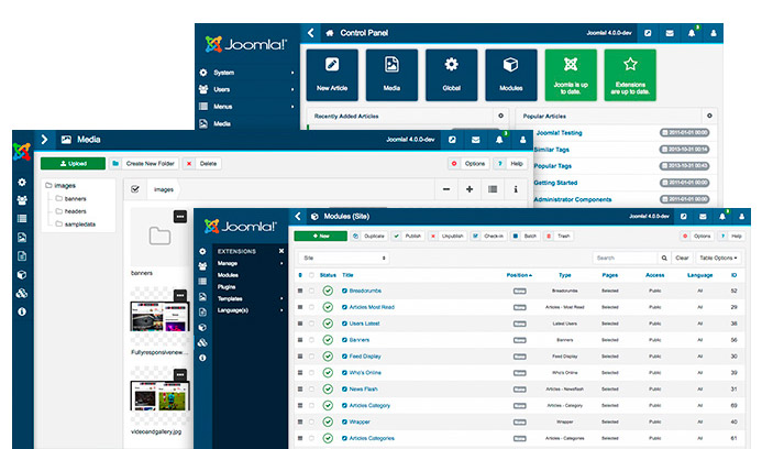 Actualizar página web a Joomla 4