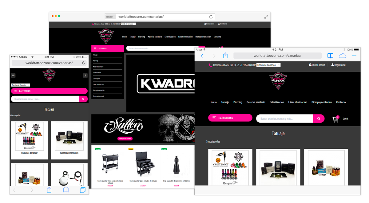 Diseño Tienda Online