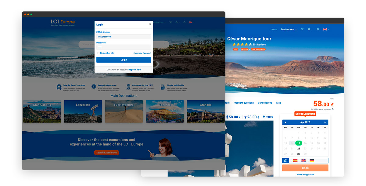 LowCostTours Europe - Diseño y Programación Web a Medida